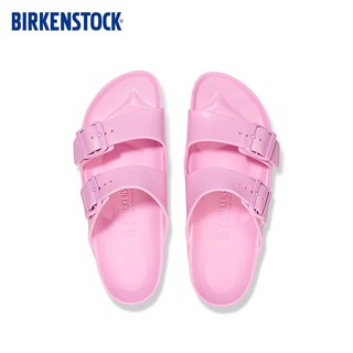 BIRKENSTOCK男女同款EVA拖鞋双带拖鞋Arizona系列 粉色/翻糖粉窄版1027355 41