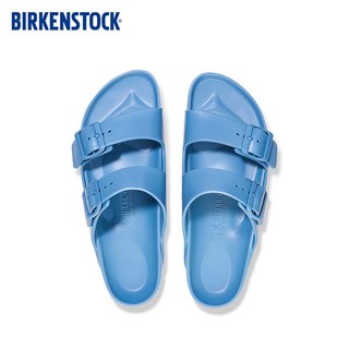 BIRKENSTOCK男女同款EVA拖鞋双带拖鞋Arizona系列 蓝色/原力蓝窄版1027376 36