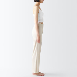 无印良品MUJI 女式 莱赛尔 短款 带罩杯吊带衫 背心女款内搭打底 自带胸垫 白色 M(160/84A)