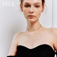 ZENGLIU ZEGL蝴蝶结耳环女小众设计感高级耳钉2024年新款925银针夏季耳饰
