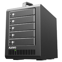 MAIWO 麦沃 K5FU3SR 全铝五盘位USB3.0外置硬盘架磁盘存储阵列柜硬盘盒