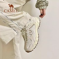 CAMEL 骆驼 户外登山鞋女士防水防滑加绒保暖运动鞋秋冬男士徒步鞋休闲鞋