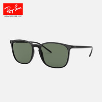 Ray-Ban 雷朋 RayBan）男女款眼镜潮流黑方超款高级感时尚开车防晒太阳镜0RB4387F