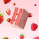 88VIP：唇动 经典系列红丝绒草莓树莓夹心蛋糕6枚装早餐网红面包零食