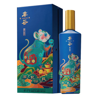 丰谷酒业   鼠年+兔年+牛年+猪年 浓香型白酒 生肖酒组合装 52度500ml*4