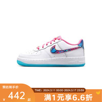 NIKE耐克 yykids AIR FORCE 1 (GS) 低帮复古耐磨板鞋休闲鞋空军一号 DZ4883-100 36.5