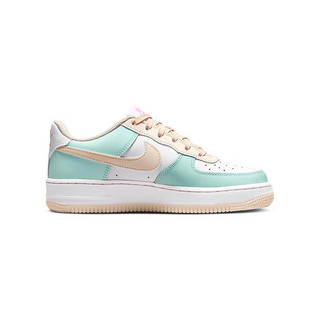 NIKE耐克 yykids AIR FORCE 1 (GS) 低帮复古耐磨板鞋休闲鞋空军一号 DV7762-300 35.5