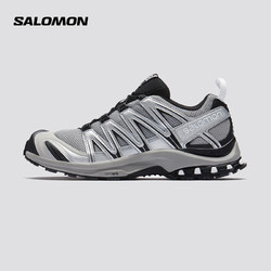 salomon 萨洛蒙 男女款 户外运动潮流时尚稳定轻量透气徒步休闲鞋 XA PRO 3D 灰色 474781