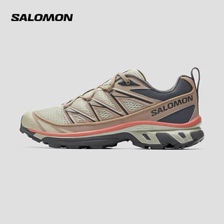 萨洛蒙（Salomon）男女款 户外运动潮流轻量透气越野休闲鞋 XT-6 EXPANSE SEASONAL 大地棕 474680 9 (43 1/3)