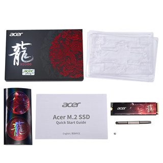 acer 宏碁 2TB SSD固态硬盘 M.2接口 N3500系列 暗影骑士龙｜NVMe