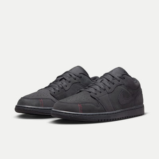 耐克（NIKE）Air Jordan 1 Low SE Craft 男子黑武士耐磨防滑运动休闲鞋 FD8635-001 44.5