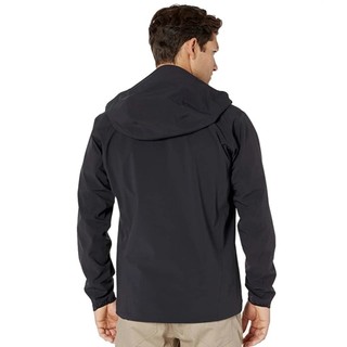 始祖鸟（ARC’TERYX） Gamma MX Hoody 男款户外风衣男连帽软壳衣 夹克男 Black/黑色 M（69-81kg）