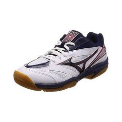 Mizuno 美津浓 户外运动羽毛球球鞋27cm白×黑71GA1740