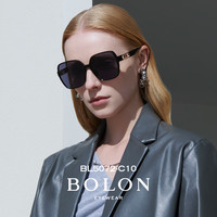 BOLON 暴龙 2023新品大框太阳眼镜明星同款板材时尚偏光墨镜BL5072