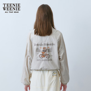 Teenie Weenie【凉感】小熊女装2024年夏季新款休闲外套小个子 