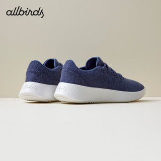 Allbirds Wool Runner 2 春羊毛休闲鞋第2代透气男女运动鞋 深靛蓝 40.5 男码