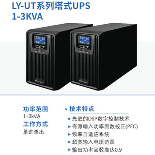 UPS不间断电源LY-UT1102S电脑机房服务器智能稳压续航断电保护守护设备用电