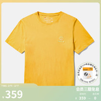 添柏岚（Timberland）男款短袖T恤24春夏户外休闲透气A42YU A42YUEG4/含羞草黄 XL