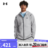 安德玛 UNDERARMOUR）秋冬Unstoppable男子训练运动运动外套1379806 深蓝色410 M