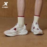 XTEP 特步 男鞋X70运动休闲鞋2024春季新款女运动鞋复古老爹鞋情侣鞋子