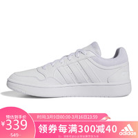 adidas 阿迪达斯 NEO 男子 运动休闲系列 HOOPS 3.0 休闲鞋IG7916 41码UK7.5码