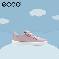 爱步（ECCO）童鞋 简约百搭软底柔软轻盈儿童板鞋 街趣700812 冰紫粉70081201405 32码