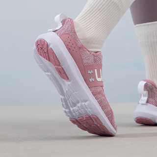 安德玛（UNDERARMOUR）UA女鞋 运动鞋 Surge 3缓震舒适跑步鞋透气舒适低帮轻便休闲跑鞋 3026507-601 37.5