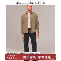 ABERCROMBIE & FITCH男装 24春美式时尚复古潮流黑色宽松休闲牛仔裤 337657-1 黑色水洗 34/32 (180/86A)