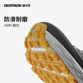 DECATHLON 迪卡侬 跑步鞋 男款经典黑/碳灰 42