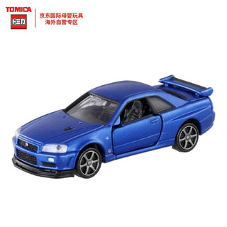 TAKARA TOMY 多美合金车 轿跑车系列 头文字D战神GTR 车模TP11号