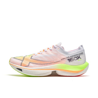 特步竞速系列马拉松跑鞋 新白色/幽灵绿-男160X5.0 41.5 