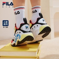 FILA 斐乐 童鞋儿童跑步鞋2023春季新款小童男童女童复古跑鞋运动鞋