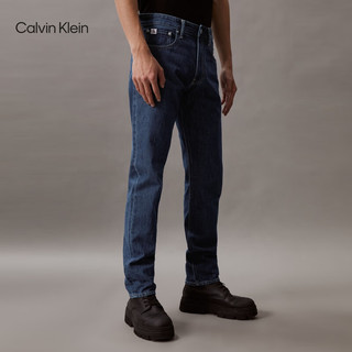 Calvin Klein【 CK极简裤】Jeans24春夏男士复古纯棉直筒牛仔裤J326628 1A4-牛仔蓝 28