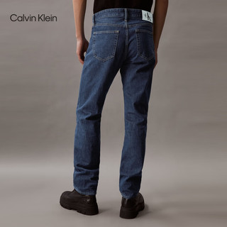 Calvin Klein【 CK极简裤】Jeans24春夏男士复古纯棉直筒牛仔裤J326628 1A4-牛仔蓝 28