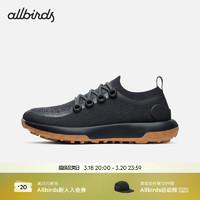 Allbirds Trail Runner SWT （）春夏减震透气越野休闲男女鞋 无限黑 42 男码（偏大）