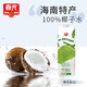 CHUNGUANG 春光 食品 海南特产 100%纯椰子水1L NFC椰青椰汁饮料