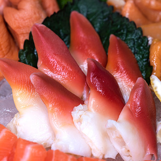 御鲜轩 熟冻加拿大北极贝刺身整只未切片可选生食日料寿司海鲜水产 大号整只200g/7-9只