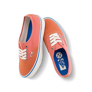 VANS 范斯 Authentic Reissue 44小脏橘男鞋女鞋板鞋 橙色 34.5