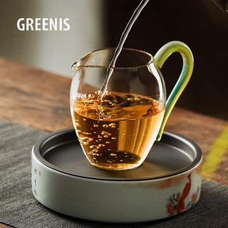 格丽思（GREENIS）茶具整套家用客厅茶盘陶瓷茶杯茶壶盖碗公道杯办公室会客 标配煮茶壶套装 1件