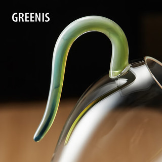 格丽思（GREENIS）茶具整套家用客厅茶盘陶瓷茶杯茶壶盖碗公道杯办公室会客 标配煮茶壶套装 1件