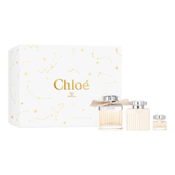 MARC JACOBS 马克·雅克布 Chloe/蔻依蔻依肉丝带香水礼盒（香水75ml+5ml+身体乳100ml）