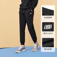 SKECHERS 斯凯奇 春夏长裤四季束脚休闲百搭舒适耐穿针织男运动裤L322M091