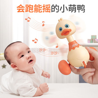 贝木惠（beimuhui）儿童发条小玩具上弦会走会动上链小黄鸡鸭0-1岁婴儿宝宝 早教三件套