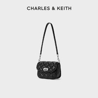 CHARLES & KEITH CHARLES&KEITH24;春夏新款CK2-80782260菱格多用单肩腋下包小方包
