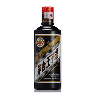 88VIP：MOUTAI 茅台 王子酒 黑金 53%vol 酱香型白酒 500ml 单瓶装