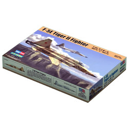 TRUMPETER 小号手 1:72美国F-5E虎II型战斗机 军事飞机拼装模型航模空军80207