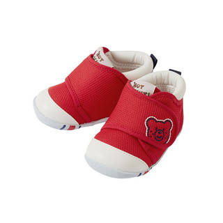 88VIP：HOT BISCUITS MIKIHOUSE MIKIHOUSE宝宝学步鞋软底防滑儿童鞋婴幼儿鞋机能鞋HOTBISCUITS