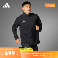 adidas跑步运动夹克外套男装春季阿迪达斯IT7585 黑色 A/2XL