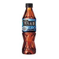 SUNTORY 三得利 黑乌龙茶0糖0脂肪0能量高浓度茶多酚无糖饮料饮品350ML包邮