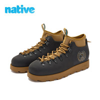 native24年春夏幸运数字系列户外欧包靴防水增高亲子马丁靴 黑色|幸运数字|橄榄棕 42